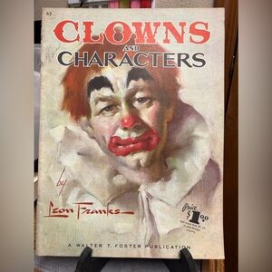 Clowns and Characters by Leon Franks Book